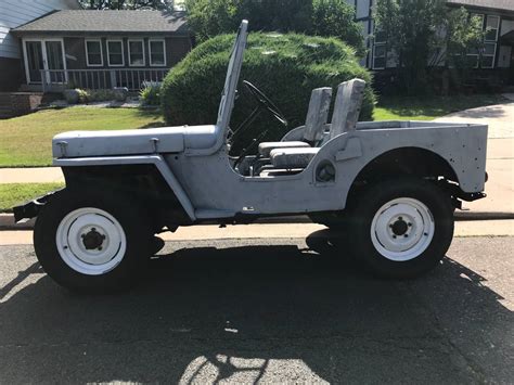 “1954 Willy Jeep for sale. . Craigslist colorado willys jeep for sale
